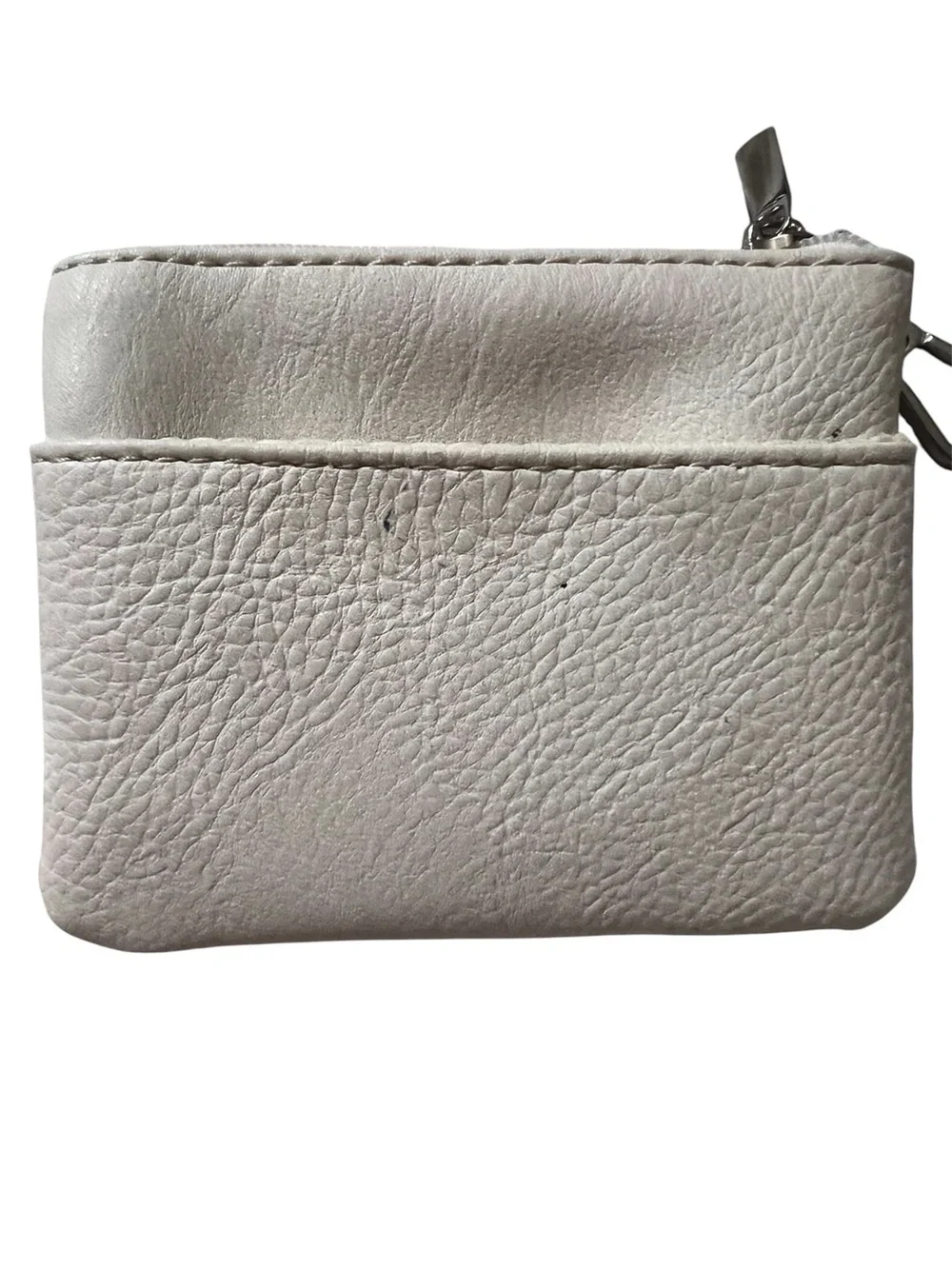 The Girls Light Beige Multi-Zip Key Pouch